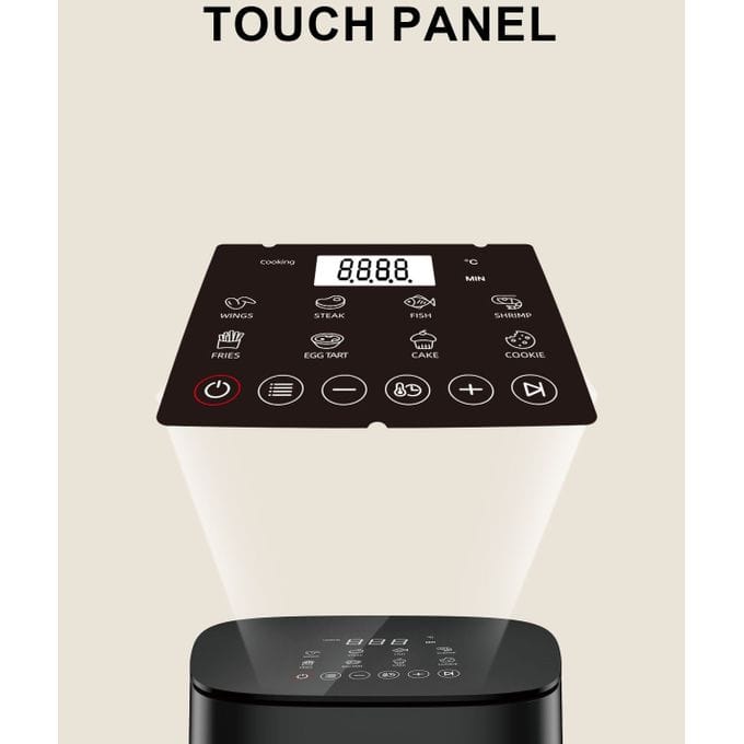 Lontor Digital Air Fryer 5L - Vegetables, Fries, Bake, Egg Tart - Image 2