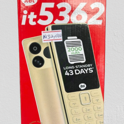 Itel 5362 – 3 SIM Feature Phone, 2000mAh Battery, Wireless FM, Opera Mini, Bluetooth, Rear Camera