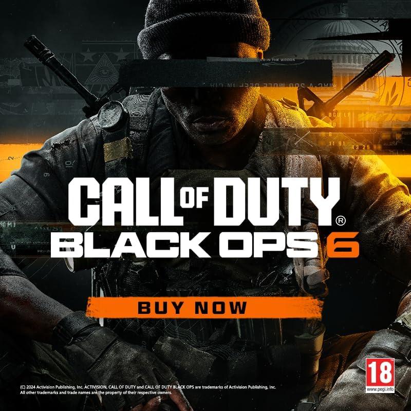 Marvel Activision Call of Duty Black Ops 6 – PlayStation 5 (PS5) Standard Edition Game