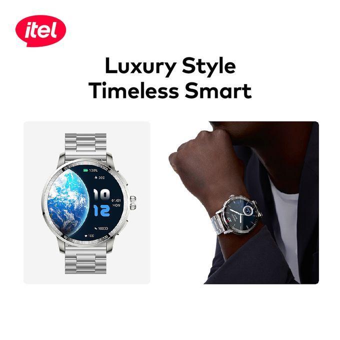 Itel Smart Watch Horizon (Chain Strap) +Free Bud Air 3 Earbuds AMOLED, Bluetooth Calling, Fitness Tracker, IP68 Waterproof + Free Buds Air 3 - Image 2