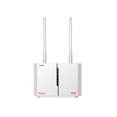Airtel Hertz6 – 4G LTE FREE 30GB DATA Wireless Router with SIM Support, Wi-Fi Hotspot, Plug & Play Internet