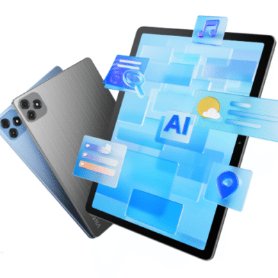 Itel VistaTab 30 – 11'' FHD Display, 7000mAh Battery, Dual Speakers, AI Learning Center, 4G Tablet + Bluetooth Keyboard