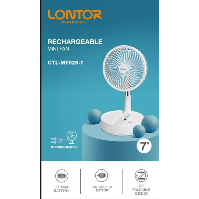 Generic CTL-MF028-7 – 7'' Rechargeable Mini Fan, Portable, Long Battery - Image 3