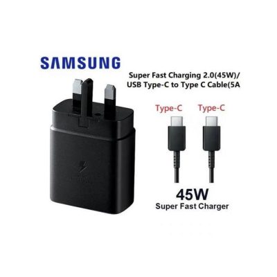 Samsung 45W Super Fast Charger – Type-C Adaptive Charging, Galaxy & More