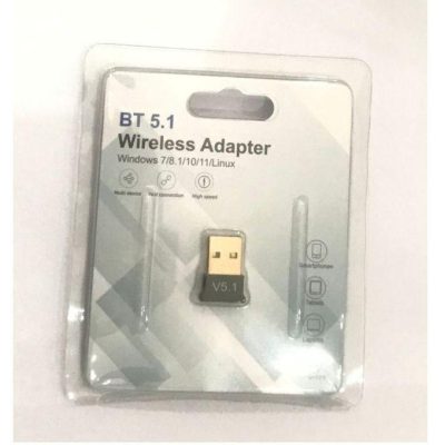 Generic Bluetooth BT 5.3 USB Wireless Adapter Dongle for PC & Laptop – High Speed, Plug & Play