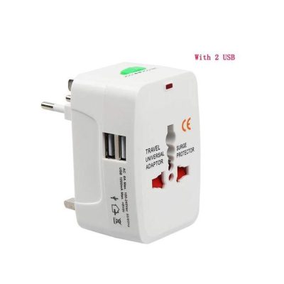 Generic Universal Travel Adapter – All-in-One Power Converter for Worldwide Use