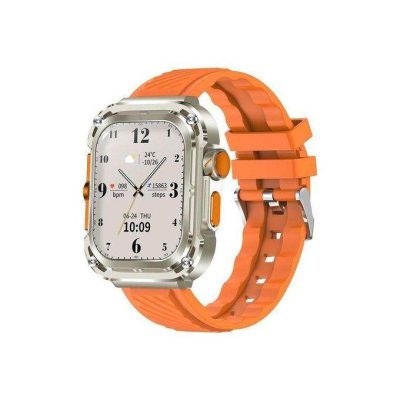 Generic Smart Watch – Bluetooth Call, NFC, IP68 Waterproof + 3 Straps