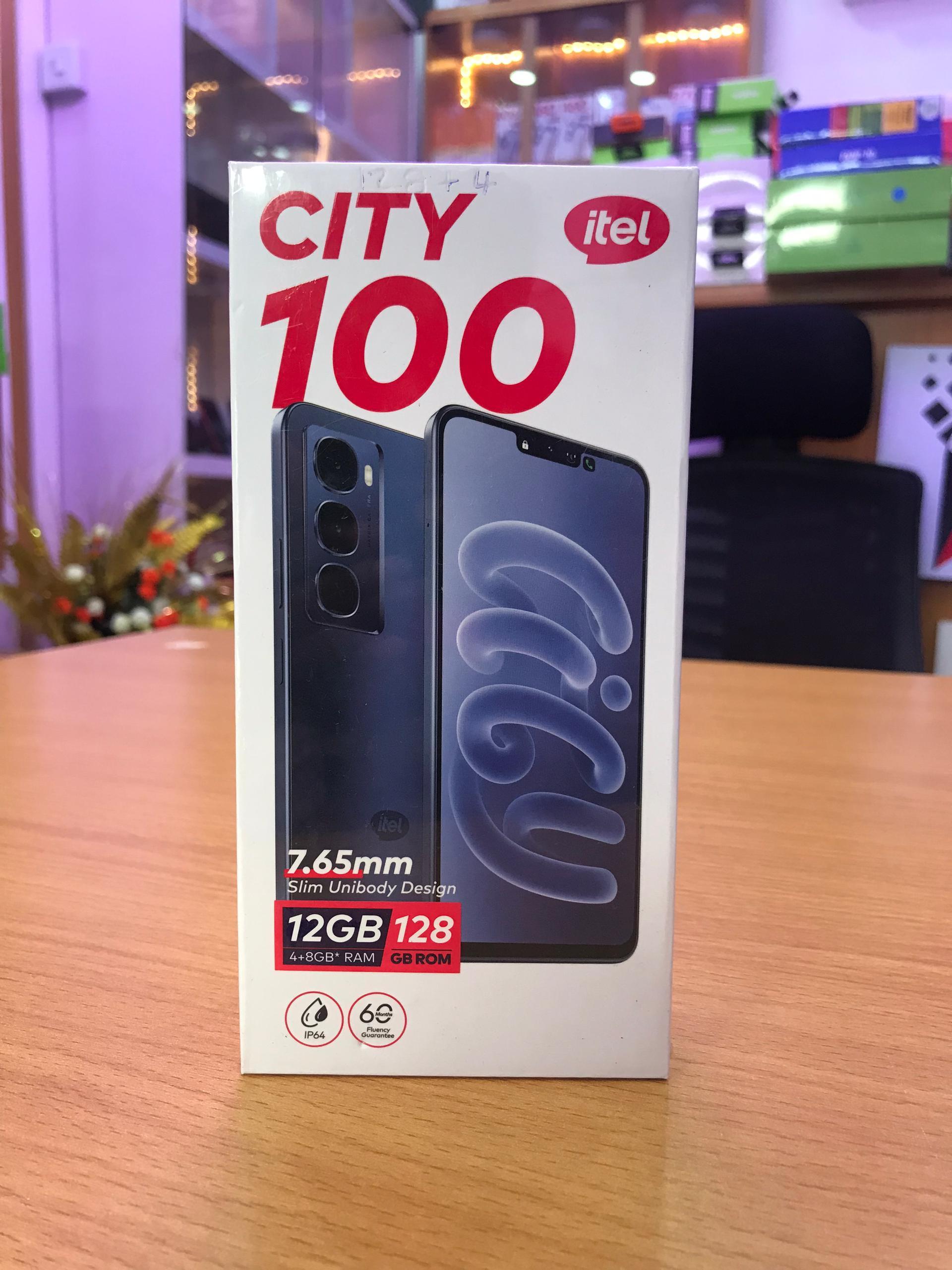 Itel City100 – 12GB RAM (4+8) 128GB ROM Slim. Powerful. Built to Impress.
