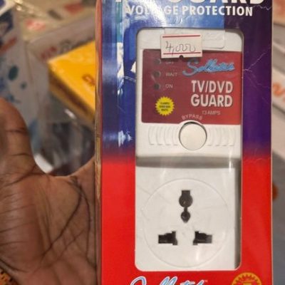 Generic Sollatech 13A TV Guard Voltage Protector – Smart Protection for TVs, Laptops & Electronics