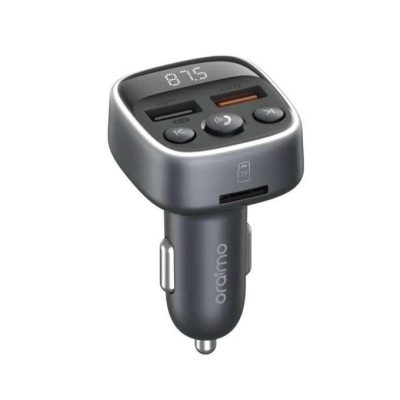 Oraimo Boulevard Car Charger OCC-32D – 18W Fast Charge + FM Transmitter