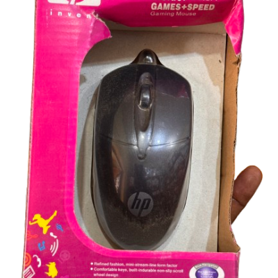 Hp The Cool Family Blu-Ray Wired USB Mouse High Precision Optical Sensor USB Plug & Play