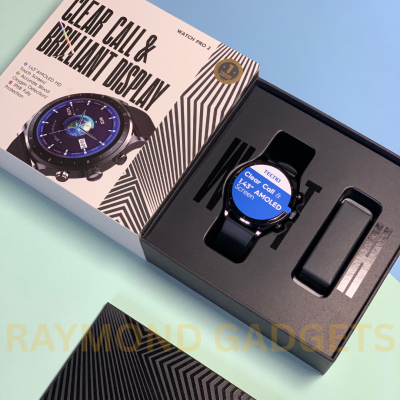 Tecno Smart Watch Pro 2 WP02 – 1.43” AMOLED, Bluetooth Calling, SpO2