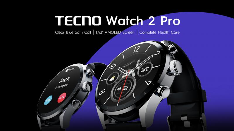 Tecno Smart Watch Pro 2 WP02 – 1.43” AMOLED, Bluetooth Calling, SpO2 - Image 4