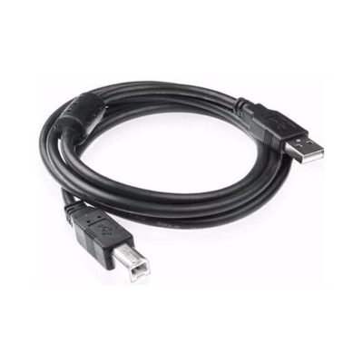 Generic Printer USB 2.0 Cable – 1.5 Metre Type A to Type B High-Speed Plug & Play – Black