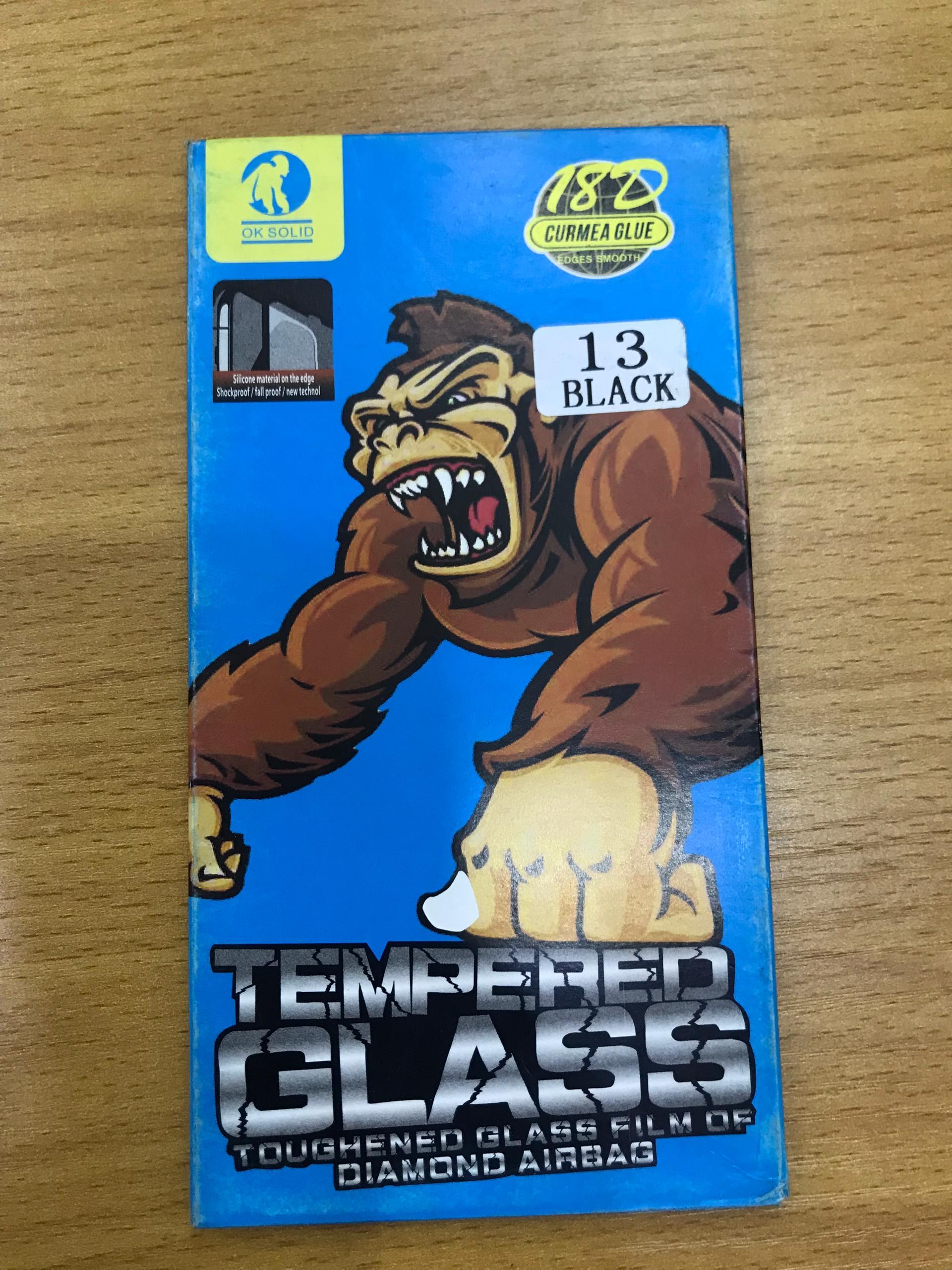 Generic iPhone X/XR/XS/12/12 Pro/13/14 Series HD Screen Protector – 9H Hardness Anti-Smudge Anti-Scratch Explosion-Proof Black - Image 2