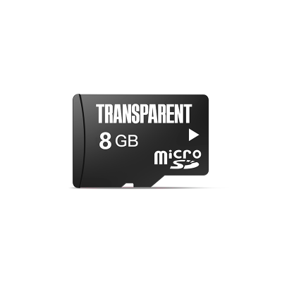 Generic Transparent Memory Card + Adapter – 100MB/s High-Speed, Waterproof