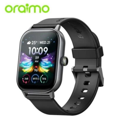 Oraimo Watch 5 Smartwatch OSW-805 – Wireless Calls, 2.01" HD Display