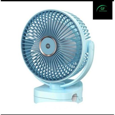 DP-7638 4000mAh Portable Rechargeable Clip Fan – Long Battery Life