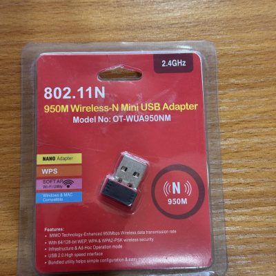 Generic Mini USB Wireless Adapter 950M – Wi-Fi Dongle for PC & Mac