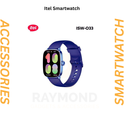 Itel Edge S1 Smartwatch (ISW-033) – 1.96" AMOLED, Bluetooth Call, IP68