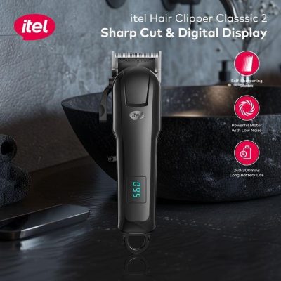 Itel Classic 2 Smart Clipper IHC-33 – Digital Display, Powerful Motor