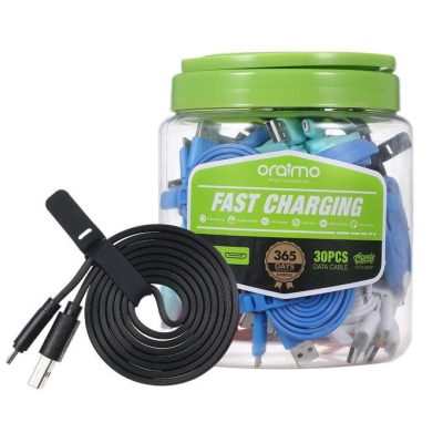 Oraimo OCD-M22P Candy Micro USB Fast Charging Cable – 30PCS Bundle
