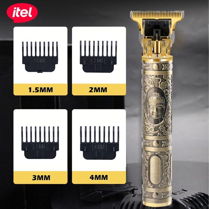 Itel Smart Rechargeable Trimmer – ITR-15, Low Noise, Type-C, Black - Image 6