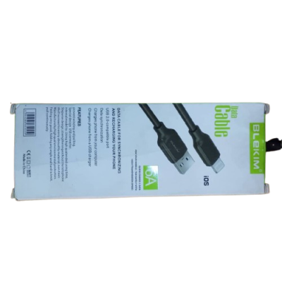 Generic BLEKIM Lightning Fast Charging Cable 6A – BLK-L1